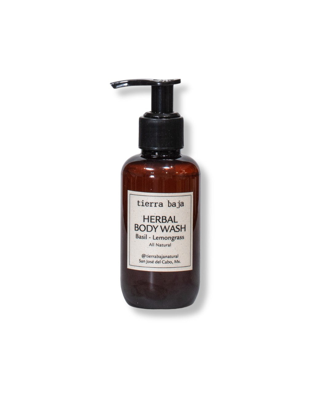 Herbal Liquid Soap with Basil and Lemongrass