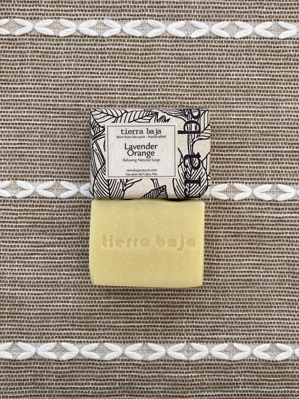 Relaxing Natural Soap with Lavender and Orange