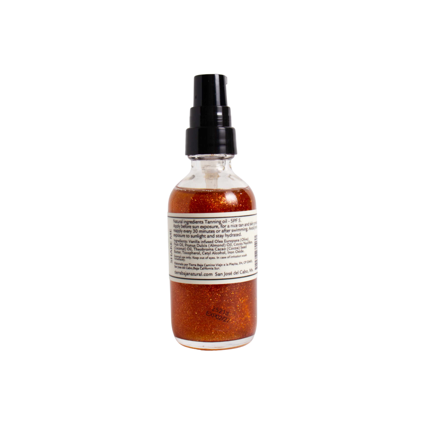 Aceite Bronceador Brillo Natural SPF 5