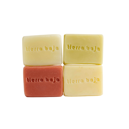 Colección de jabones naturales.